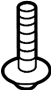 View Screw. Radiator. Bolt. Reservoir. (Lower) Full-Sized Product Image