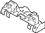 View Bracket. Radiator. Deflector. (Rear, Upper) Full-Sized Product Image