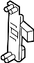 Image of Radiator Mount Bracket (Upper, Lower) image for your 2006 Land Rover LR3   