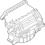 Image of HVAC Blower Case Assembly image for your 2021 Land Rover Discovery Sport  SE Sport Utility 