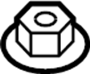 View Engine Mount Nut Full-Sized Product Image