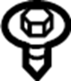 View Bolt. Shield. Screw. Heat. (Upper) Full-Sized Product Image