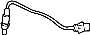 Image of Oxygen Sensor (Upper) image for your 2021 Land Rover Defender 90  S Sport Utility 