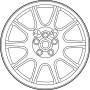View Spare. Wheel.  Full-Sized Product Image