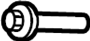 View Bolt. Mount. Tow. (Rear) Full-Sized Product Image