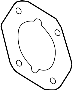 Image of Power Brake Booster Gasket image for your 2013 Land Rover Range Rover Evoque   