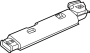 View Instrument Panel Air Duct (Rear) Full-Sized Product Image 1 of 2