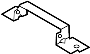 View Console Bracket (Rear) Full-Sized Product Image 1 of 2