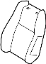 View Seat Back Cushion Full-Sized Product Image 1 of 2