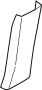 View Door Pillar Post Trim Set (Lower) Full-Sized Product Image 1 of 2