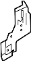 View Quarter Panel Reinforcement (Front) Full-Sized Product Image 1 of 2