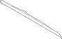View Tailgate Molding (Upper) Full-Sized Product Image 1 of 2