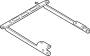 View Bracket. Towing. Bumper Impact Bar. Support. Trailer Hitch.  Full-Sized Product Image 1 of 2