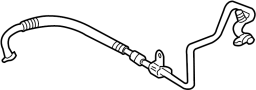 Image of A/C Refrigerant Suction Hose image for your 2002 Land Rover Freelander   