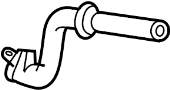 Image of A/C Evaporator Drain image for your 2022 Land Rover Discovery   