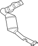 Image of Catalytic Converter with Integrated Exhaust Manifold image for your 2002 Land Rover Freelander   