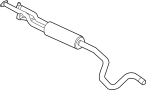 Image of Exhaust Pipe image for your 2022 Land Rover Range Rover Sport 3.0L Td6 V6 DIESEL A/T 4WD SE Sport Utility 