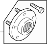Image of Wheel Hub (Front, Rear) image for your 2002 Land Rover Range Rover   