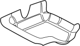 Image of Fuel Tank Shield image for your 2021 Land Rover Defender 110  S Sport Utility 