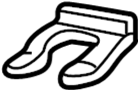 View Brake Hydraulic Hose Lock Clip Full-Sized Product Image