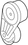 Image of Accessory Drive Belt Tensioner Assembly image for your 2010 Land Rover Range Rover  HSE Sport Utility 