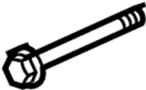 Image of Frame Crossmember Bolt image for your 2014 Land Rover LR4  HSE Sport Utility 