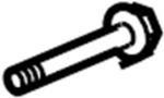 Image of Frame Crossmember Bolt (Front) image for your 2021 Land Rover Range Rover   