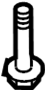 View Bolt. Crossmember. C'member. (Front) Full-Sized Product Image