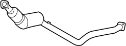 Image of Catalytic Converter (Rear) image for your 2006 Land Rover LR3   