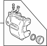 Image of Disc Brake Caliper image for your 2023 Land Rover Discovery  R-Dynamic S Sport Utility 