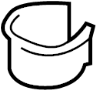 View Holder. Cup. (Front, Rear, Upper) Full-Sized Product Image