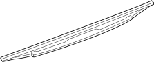 Image of Back Glass Wiper Blade (Rear) image for your 1996 Land Rover