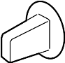 Image of Lamp. Clip. Tail. Combo. Retainer. (Lower). Tail Light Clip. Tail. image for your 2008 Land Rover Range Rover Sport   