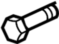 Image of Bumper Impact Bar Bolt image for your 2010 Land Rover Range Rover Sport   