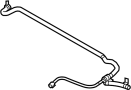Image of Engine Coolant Overflow Hose image for your 2018 Land Rover Range Rover Sport  HSE Dynamic Sport Utility 