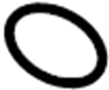 Image of Ring. Line. 9.5 x 2.5mm. A/C Line. image for your 2018 Land Rover Range Rover Sport  Autobiography Dynamic Sport Utility 