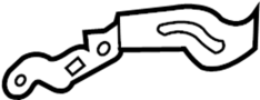 Image of Bracket. Converter. (Front). Bracket used to support. image for your Land Rover
