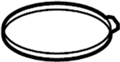 View Gasket. Fuel. Ring. Pump.  Full-Sized Product Image