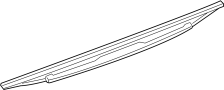 View Back Glass Wiper Blade (Rear) Full-Sized Product Image