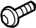View License Plate Bracket Screw Full-Sized Product Image