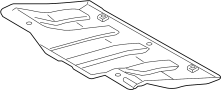 View Radiator Support Splash Shield (Front, Lower) Full-Sized Product Image 1 of 3