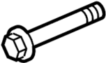 View Frame Crossmember Bolt Full-Sized Product Image 1 of 3