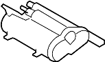 Image of CANISTER - FUEL. Vapor canister. image for your 2009 Land Rover Range Rover Sport   