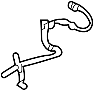 Image of Brake Hydraulic Hose image for your 2019 Land Rover Range Rover Sport   