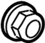 View Nut. Hub. Bearing.  Full-Sized Product Image
