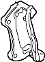 View Disc Brake Caliper Bracket Full-Sized Product Image 1 of 2