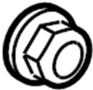 View Nut. Hub. Bearing.  Full-Sized Product Image