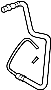 View Power Steering Return Hose (Lower) Full-Sized Product Image
