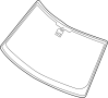 Image of Windshield image for your 2009 Land Rover Range Rover   