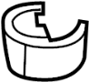 View Holder. Cup. (Front, Rear, Upper) Full-Sized Product Image